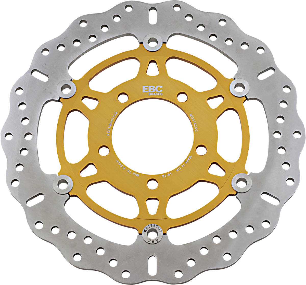 EBC PRO-LITE CONTOUR BRAKE ROTORS ROTOR EBC ST MD4152XC