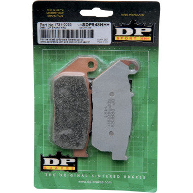 DP BRAKES SINTERED METAL BRAKE PADS FOR HARLEY-DAVIDSON