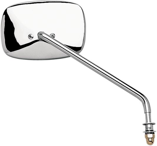 EMGO CHROME UNIVERSAL STEEL MIRRORS MIRROR LONG STEM