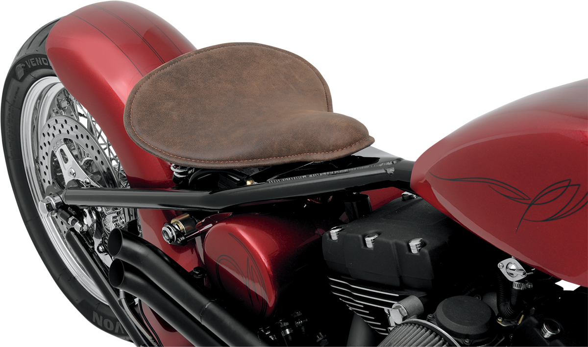 DRAG SPECIALTIES SEATS SPRING SOLO SEATS SEAT SOLO LG LOW BRN