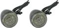 CUSTOM DYNAMICS PROBEAM® DYNAMIC RINGZ™ FRONT TURN SIGNALS WITH SMOKED LENSES TURNSIGNAL ECE UNV BLK