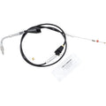 BLACK VINYL THROTTLE AND IDLE CABLES FOR HARLEY-DAVIDSON