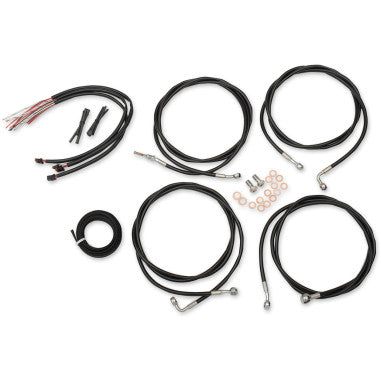 HANDLEBAR CABLE/BRAKE & CLUTCH LINE/WIRE KITS AND COMPONENTS FOR HARLEY-DAVIDSON