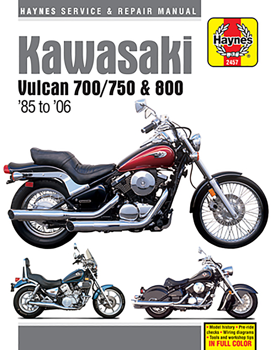 HAYNES MOTORCYCLE REPAIR MANUALS MANUAL KAW VN7-800