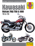 HAYNES MOTORCYCLE REPAIR MANUALS MANUAL KAW VN7-800