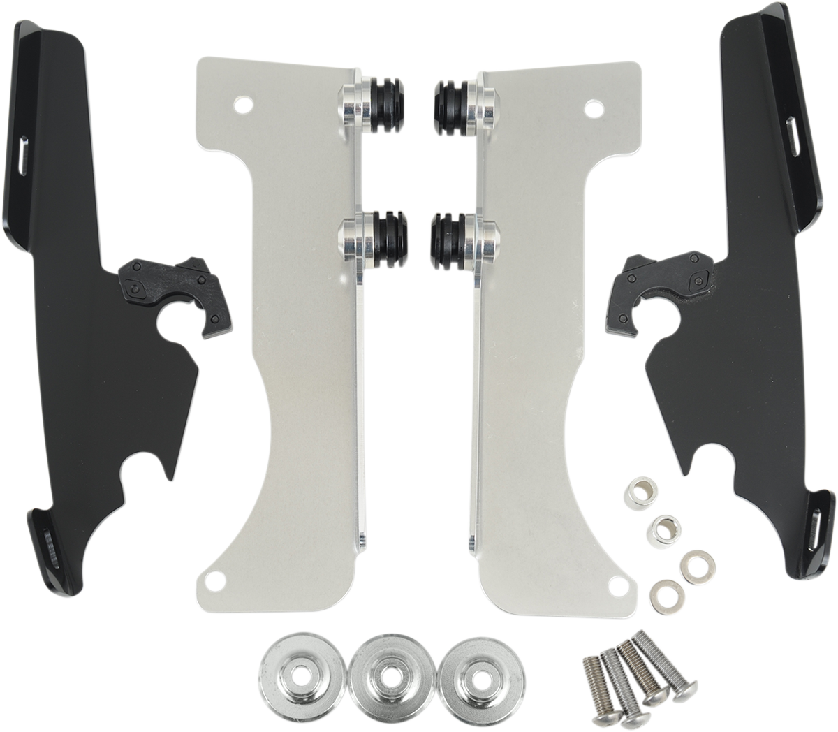 MEMPHIS SHADES METRIC NO-TOOL TRIGGER-LOCK MOUNT KITS FOR FATS/SLIM MNT KIT FS XV1900 BLK