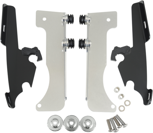 MEMPHIS SHADES METRIC NO-TOOL TRIGGER-LOCK MOUNT KITS FOR FATS/SLIM MNT KIT FS XV1900 BLK