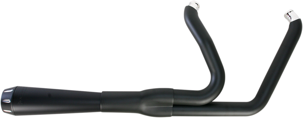 BASSANI XHAUST ROAD RAGE 2-INTO-1 SYSTEMS FOR HARLEY-DAVIDSON 2013 - 2017 Black Short Road Rage 2-Into-1 Exhaust System