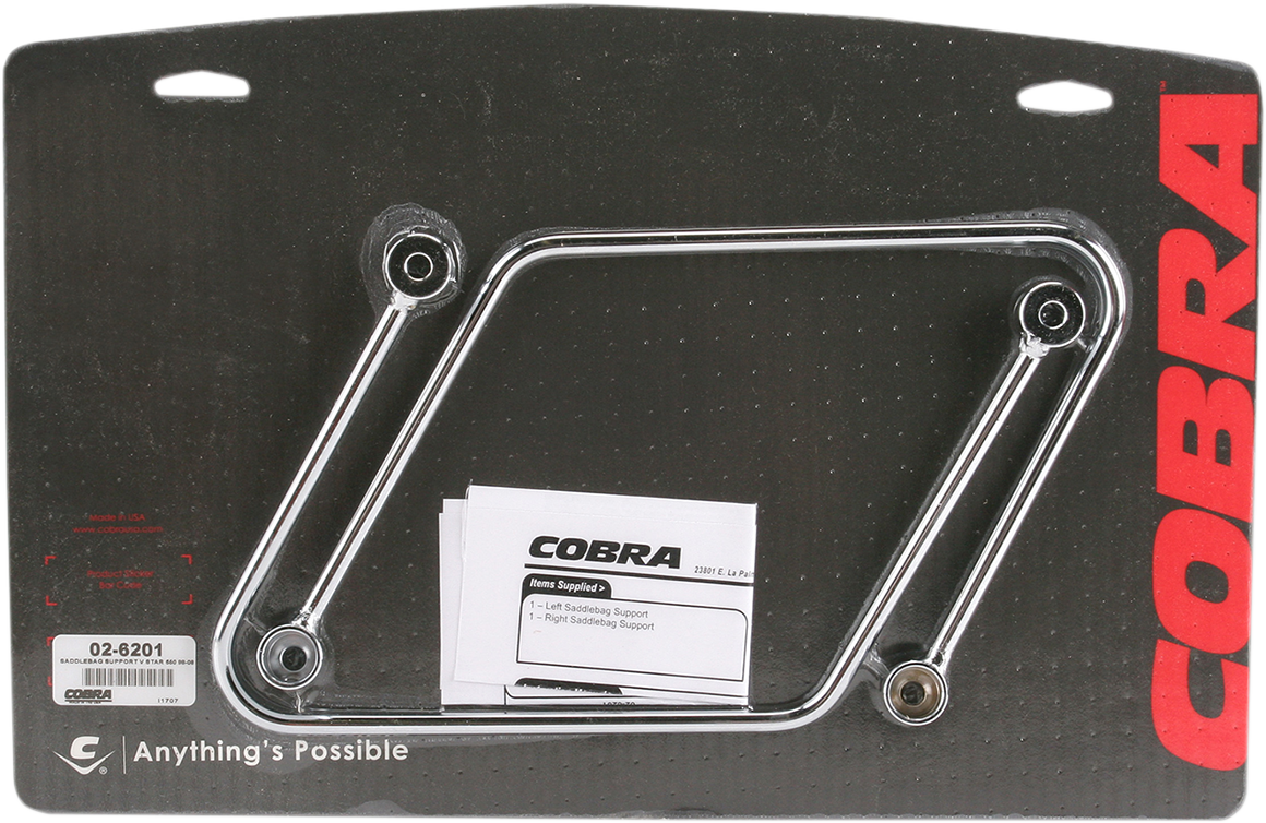 COBRA SADDLEBAG PROTECTORS/SUPPORTS SADDLEBAG SUPPORTS YAM