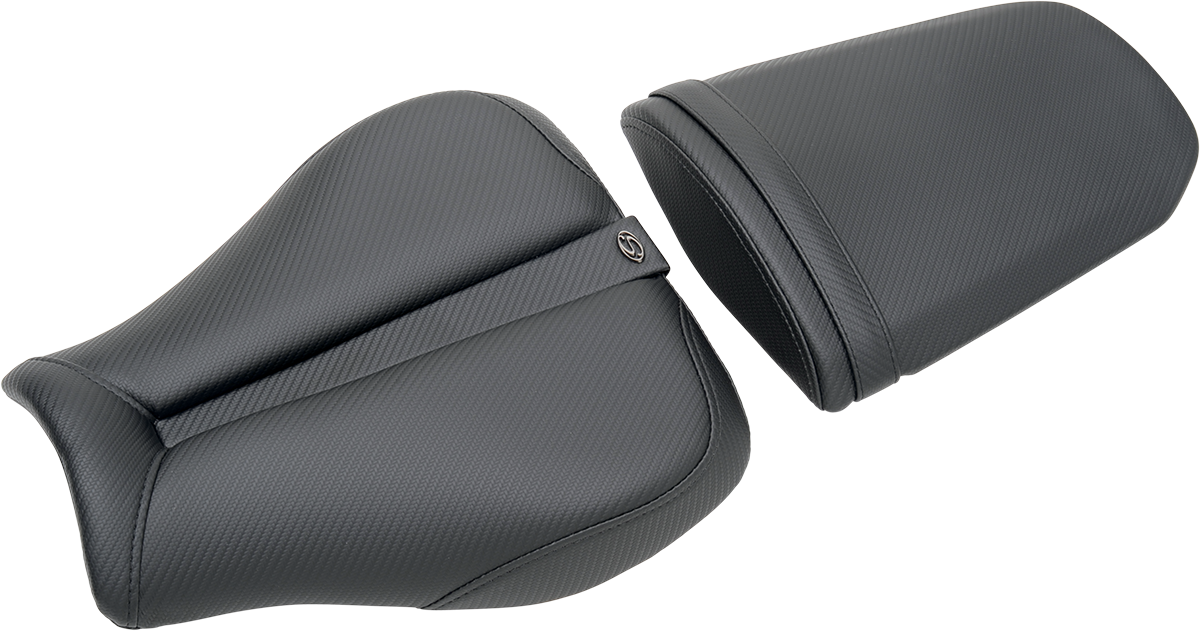 SADDLEMEN GEL-CHANNEL SPORT BIKE SEATS SEAT TRACK CF HYBUSA
