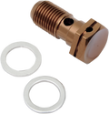 SHINDY ALUMINUM BANJO BOLTS ALUM BANJO BOLT SUZ SINGL