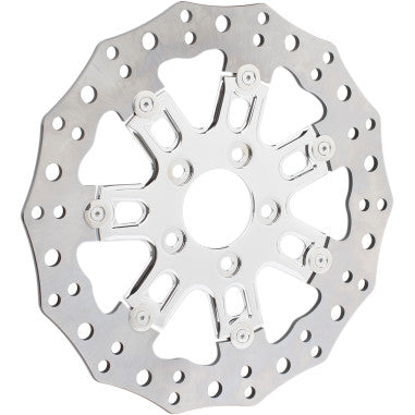 TWO-PIECE FLOATING BRAKE ROTORS FOR HARLEY-DAVIDSON