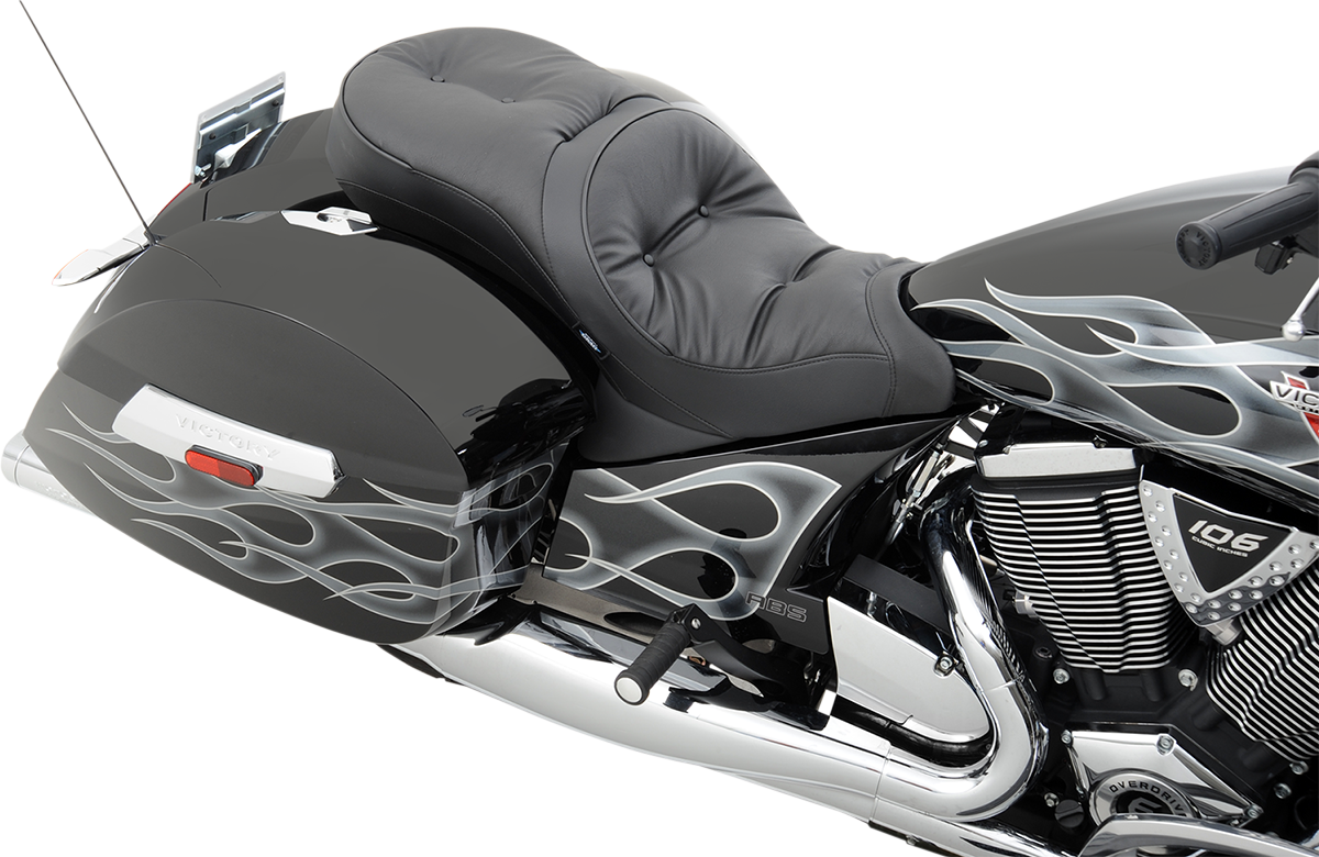 DRAG SPECIALTIES SEATS LOW-PROFILE TOURING SEATS VICTORY OEM​ BACKREST SEAT LOPRO PLW CRSCNTRY