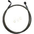 E-Z ALIGN DOT BRAIDED SINGLE DISC NON-ABS FRONT BRAKE LINES FOR HARLEY-DAVIDSON