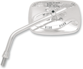 EMGO "RIDE FREE" STEEL MIRRORS MIRROR LTR CHM 10MM LEFT