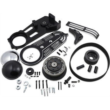 2" BELT DRIVE KITS WITH CHANGEABLE DOMES FOR HARLEY-DAVIDSON