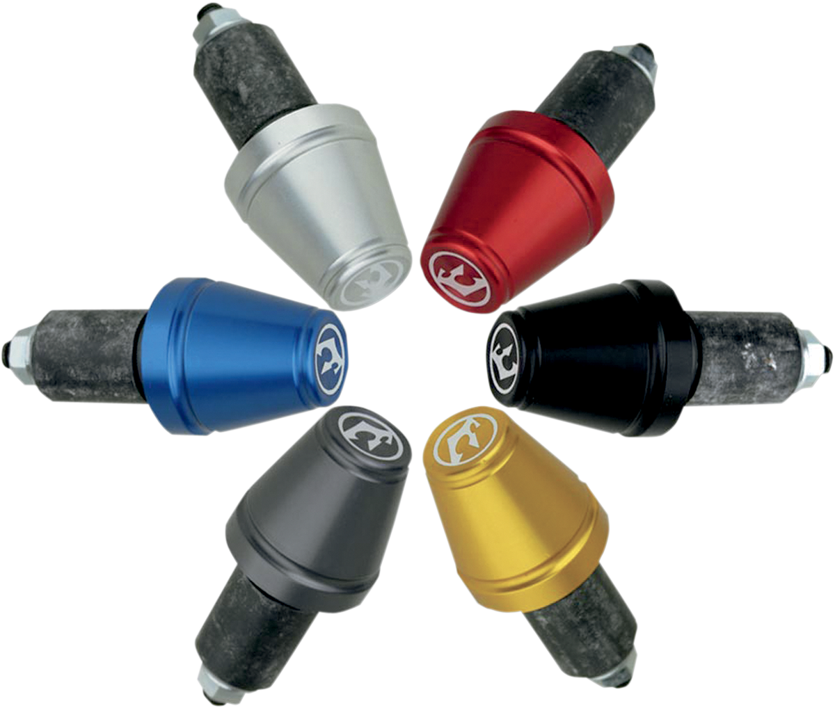 DRIVEN RACING BAR ENDS V2 BAR END WEIGHT V.2 BLUE