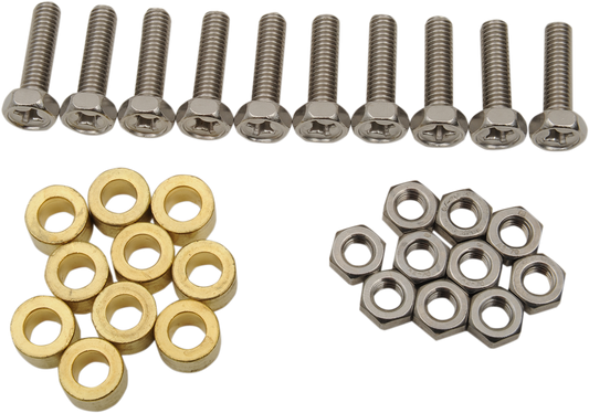 YUASA SPARE PARTS BOLT/NUT SET BATT 6X22SS