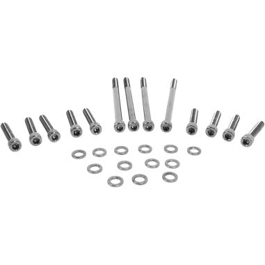 BLACK CHROME SOCKET-HEAD BOLT SETS FOR HARLEY-DAVIDSON