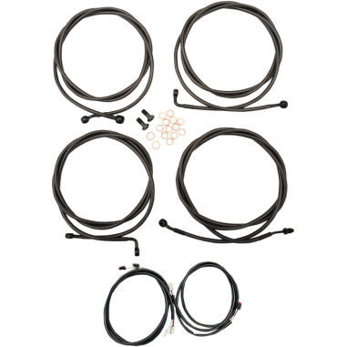 HANDLEBAR CABLE/BRAKE & CLUTCH LINE/WIRE KITS AND COMPONENTS FOR HARLEY-DAVIDSON