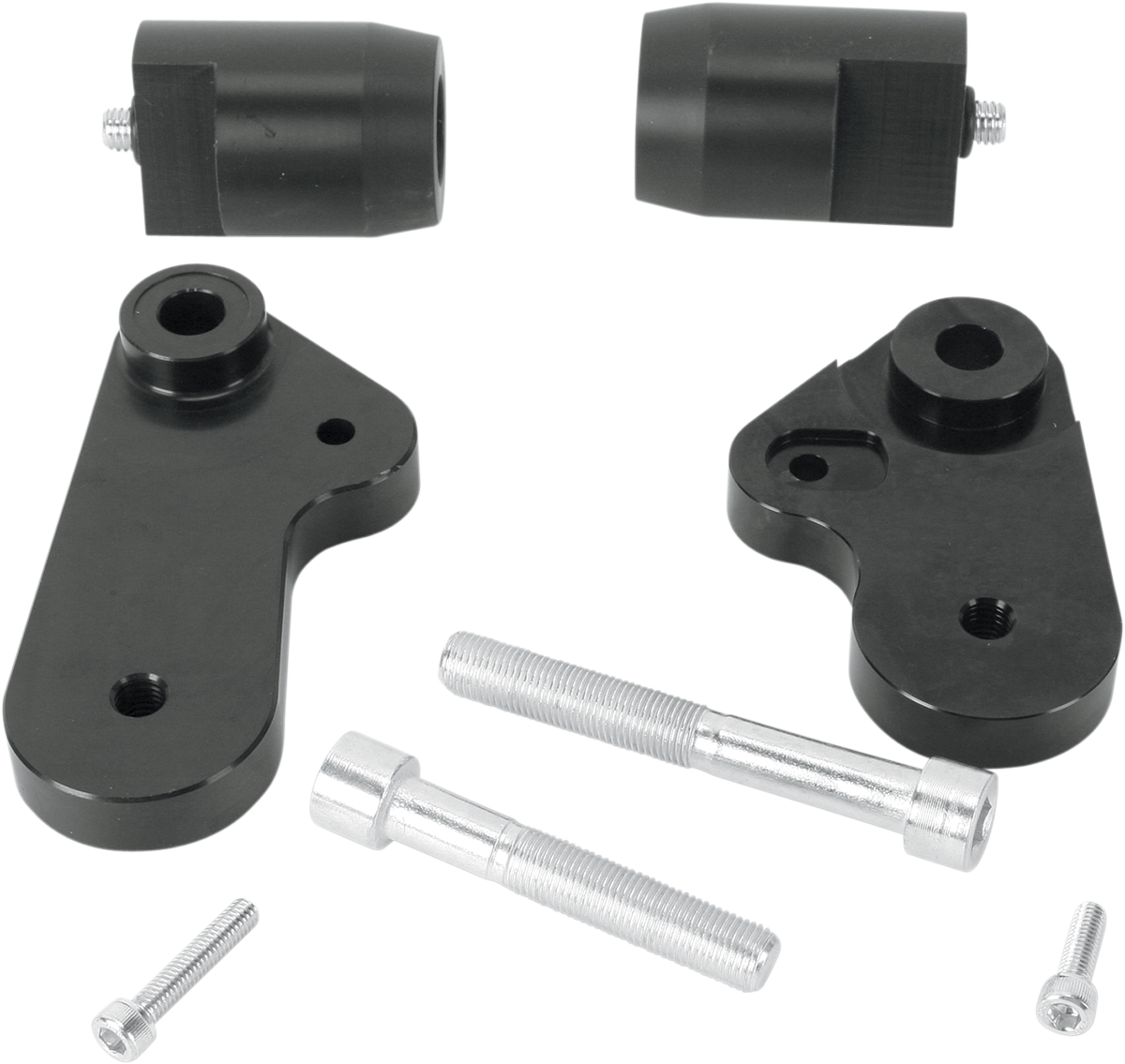 POWERSTANDS RACING FRAME SLIDERS FRAME SLIDERS YAM BK