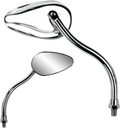 PARTS UNLIMITED X-TREME MINI TEARDROP MIRRORS MIRROR PU TEARDROP CHR