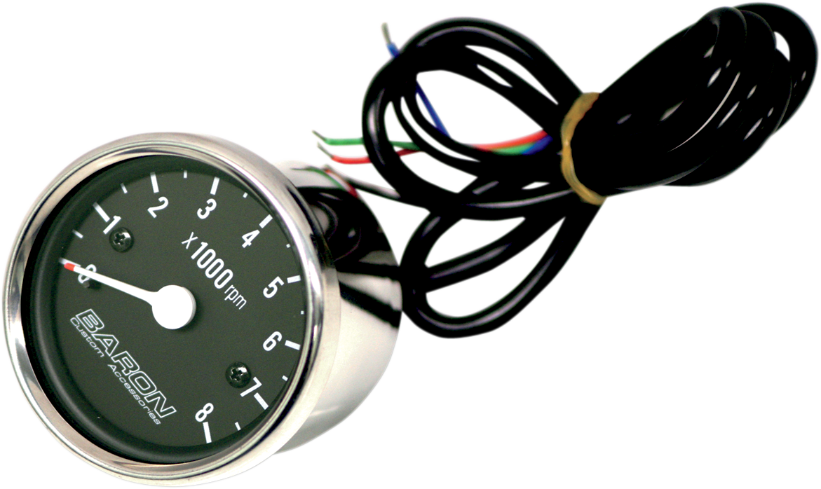 BARON REPLACEMENT TACHOMETERS TACH REPLCMNT BK FACE