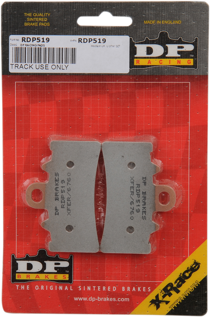 DP BRAKES BRAKE SHOES BRAKE PAD SINTRD RDP519