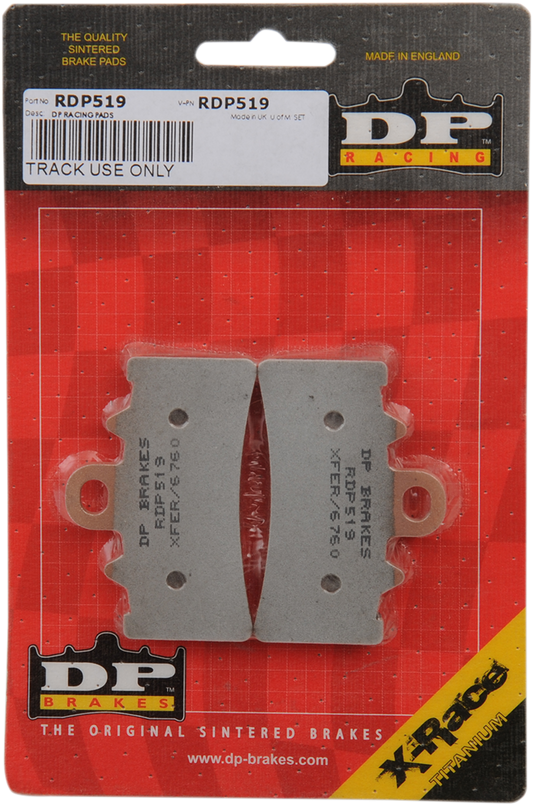 DP BRAKES BRAKE SHOES BRAKE PAD SINTRD RDP519