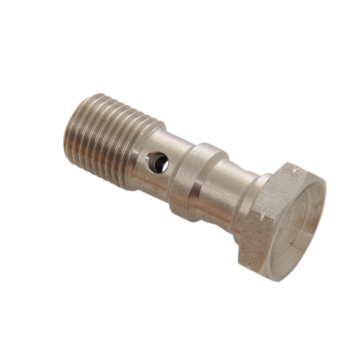 Goodridge 993-03-31SC 10mm x 1.0 Double Banjo Bolt Short Stainless Steel