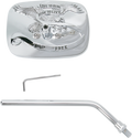 EMGO "RIDE FREE" STEEL MIRRORS MIRROR LTR CHM YAMAHA RT