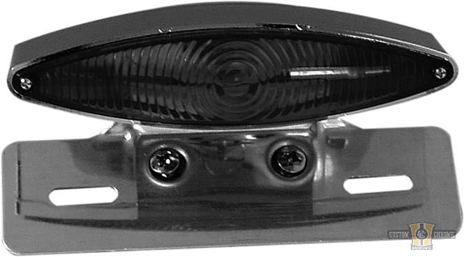 Wide Cateye Taillight Licence Plate Bracket Kit Chrome LED For Harley-Davidson