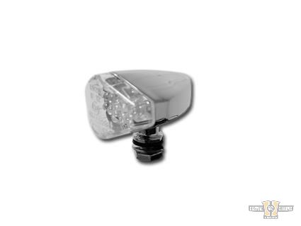 Diamond LED Turn Signal Chrome Clear LED For Harley-Davidson