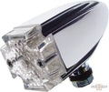 Long Maltese Cross LED Turn Signal Chrome Clear LED For Harley-Davidson
