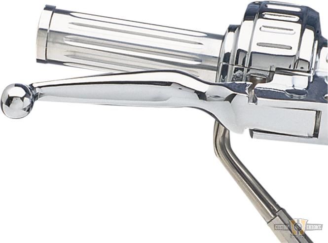 Wide Hand Control Replacement Lever Chrome For Harley-Davidson