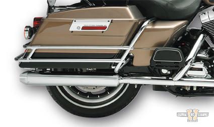 Slip-On Muffler Chrome For Harley-Davidson