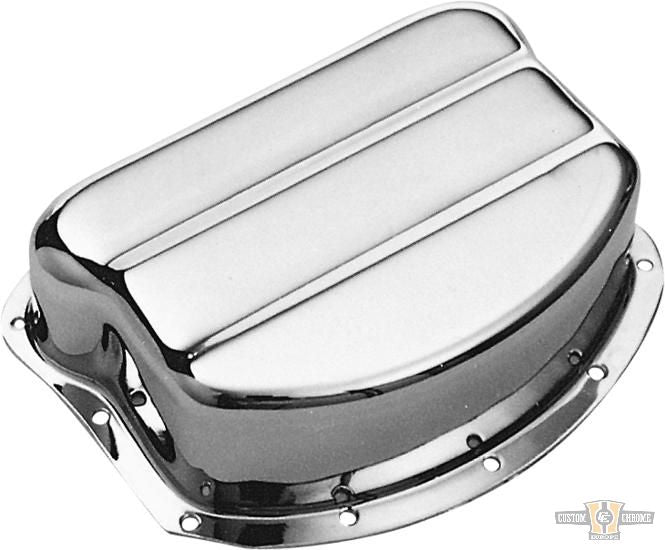 Pan-Style Rocker Box Cover Show Chrome For Harley-Davidson