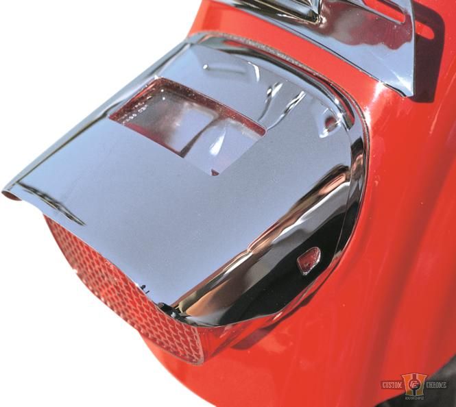 Taillight Visor Chrome For Harley-Davidson