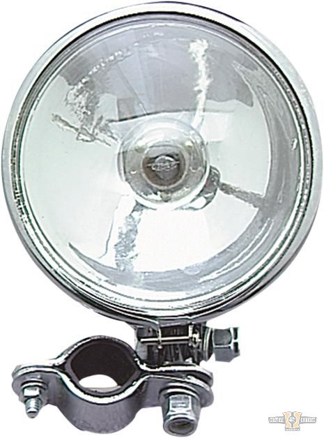 4,5" Early Style Spotlight Chrome Single Filament For Harley-Davidson