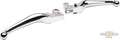 Ergonomic Smooth Hand Control Replacement Lever Chrome For Harley-Davidson