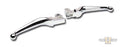Ergonomic Smooth Hand Control Replacement Lever Chrome For Harley-Davidson