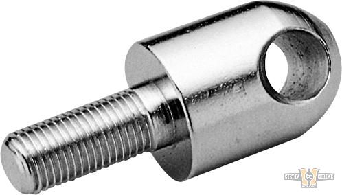 Bullet-Style Footpeg Supports Zinc Plated For Harley-Davidson