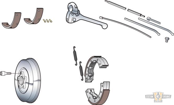 Front Brake Adjuster Screw For Harley-Davidson