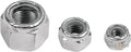 Nylon-Inserted Lock Nut Pack Chrome 1/2"-20 UNF For Harley-Davidson