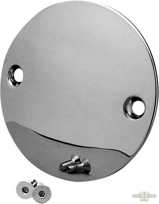 Domed Point Cover Chrome For Harley-Davidson