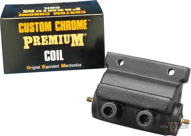 Ignition Coil Black 5 Ohm Dual Fire For Harley-Davidson