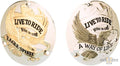 Live To Ride Derby Cover Bronze Gold For Harley-Davidson