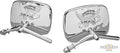 Live To Ride Mirror Chrome For Harley-Davidson