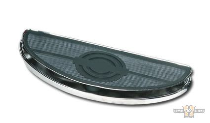 Vintage-Style Floorboards Chrome For Harley-Davidson