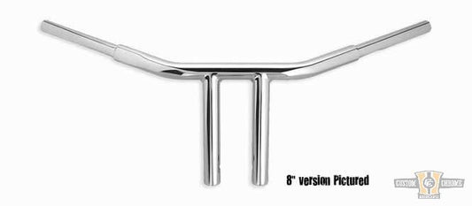 10 Chubby Chopper T-Bar 1 1/4" Handlebar For Harley-Davidson